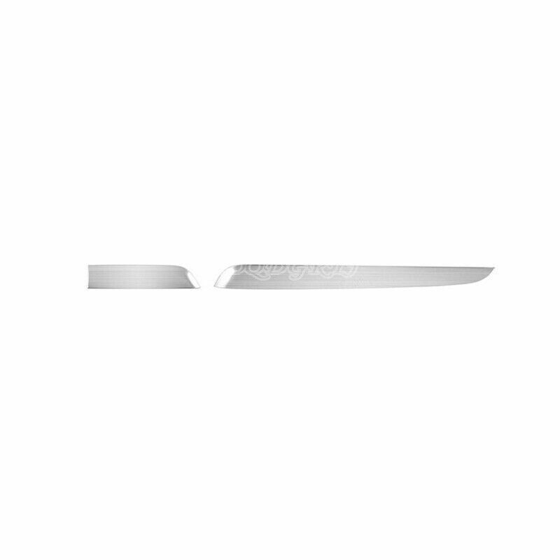 Silver Center Console Molding Strip Panel Cover Trim for Toyota Prado 2003-2009