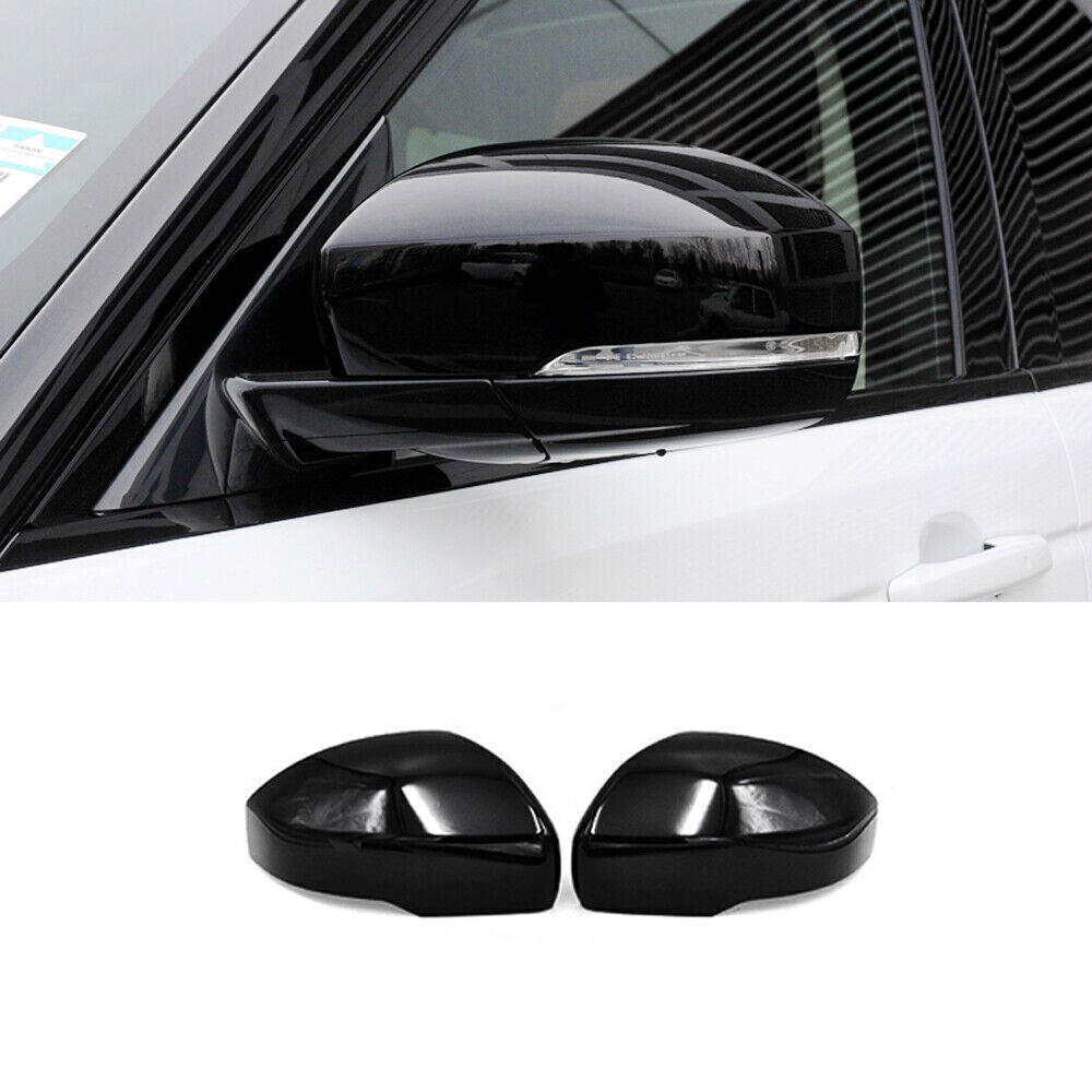 for Range Rover Sport 2014-2022 Black ABS Rear View Side Mirror Cover Replace 2x