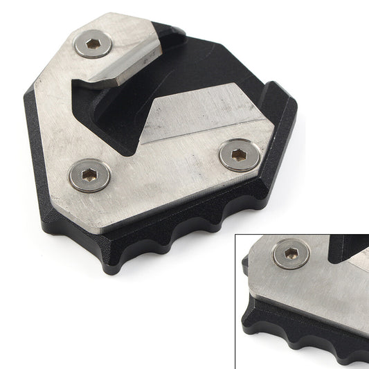 for BMW S1000XR 2014-2018 Kickstand Side Stand Enlarger Foot Support Plate Black