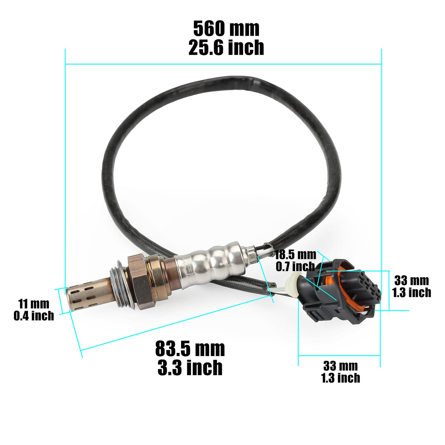 2X Oxygen Sensor Downstream For 2006 for Chevrolet Tahoe for GMC for Yukon for Sierra 1500 5.3L