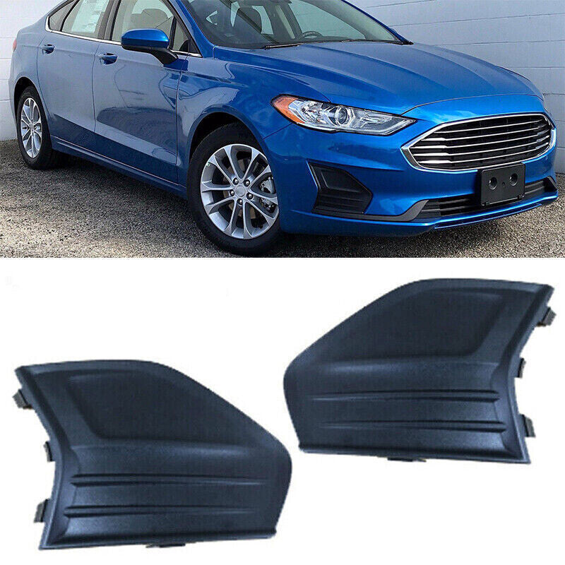 2x for Ford Fusion Mondeo 2019 2020 Front Bumper Fog Light Lamp Frame Cover