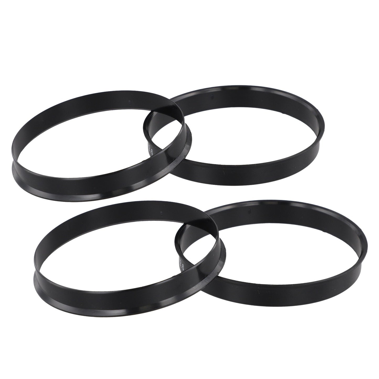 Perfect wheel alignment hub center ring 74.1 mm x 72.6 mm 4-piece set