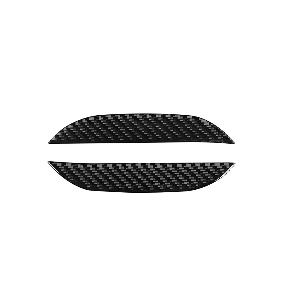 Carbon Fiber Exterior Door Handle Bowl Cover Trim for Dodge for Challenger 2015-24