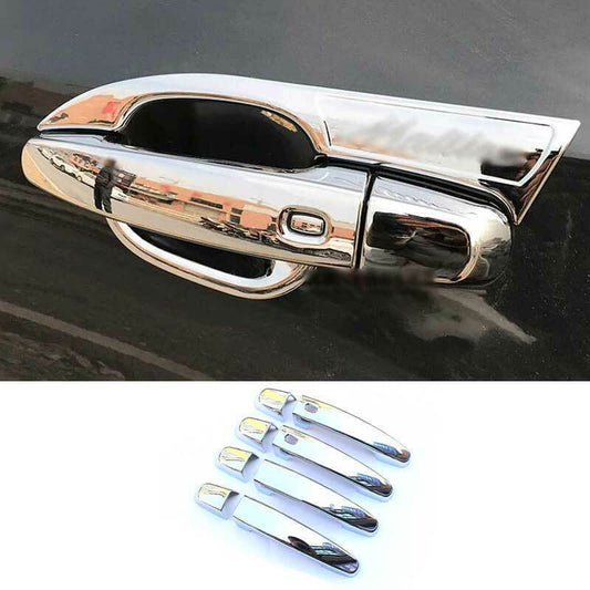 8P for Chevrolet Malibu 2019-24 Chrome ABS Exterior Side Door Handle Cover Trims