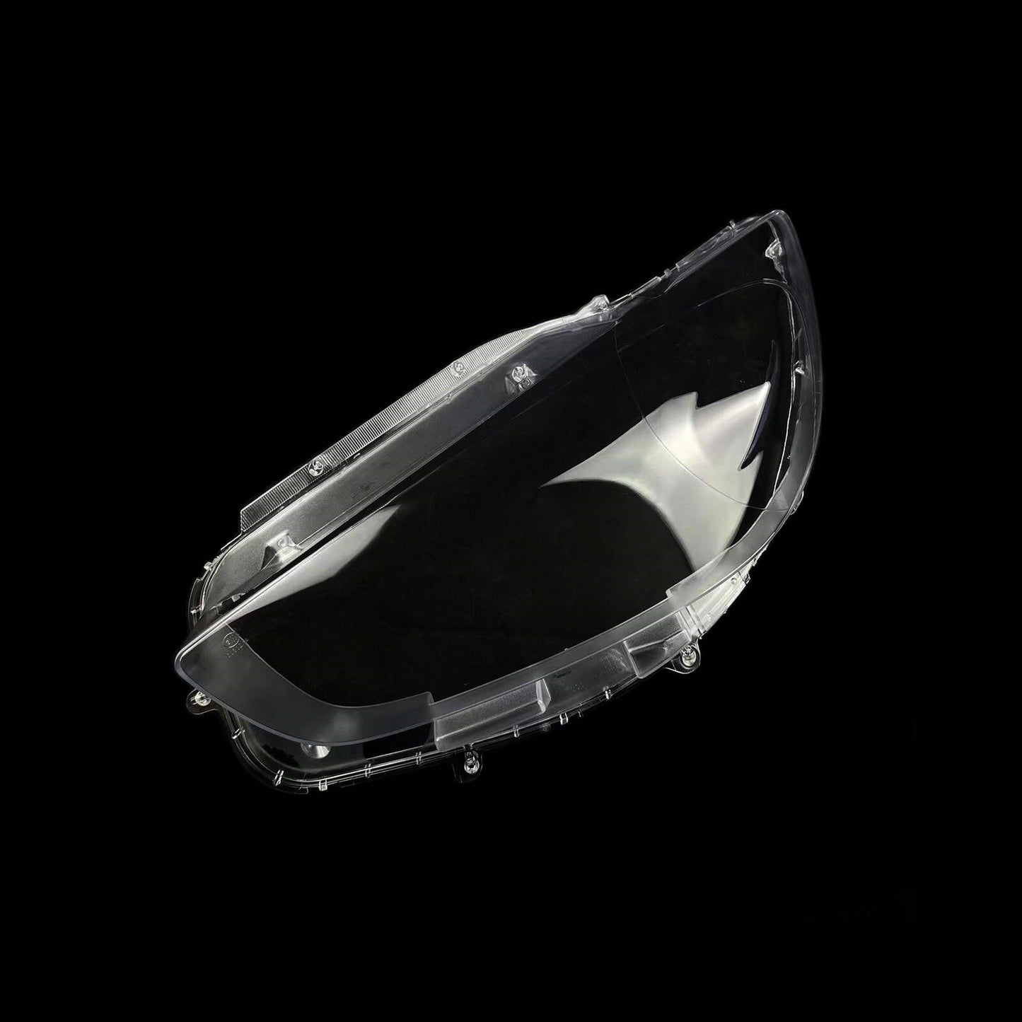 Transparent headlight lens cover for left-hand drive side, suitable for Mazda CX-5 (2013-2015).