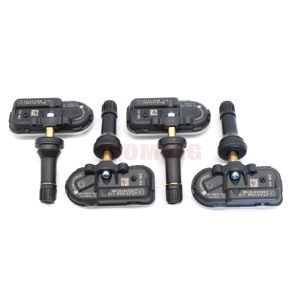 4x Tire Pressure Sensor TPMS 434MHz For 2014-2018 for RAM 1500 2500 3500 68249197AA