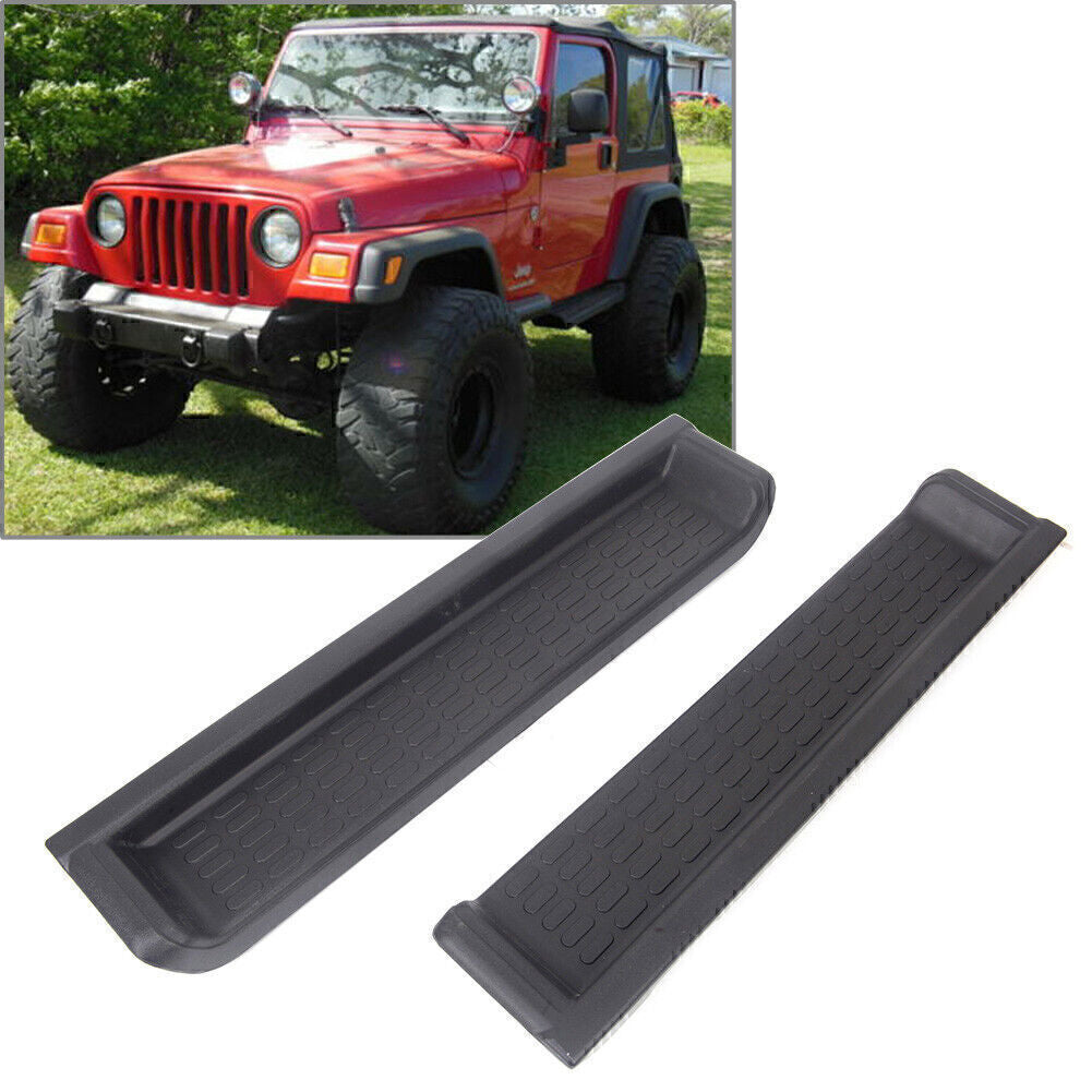 Car Door Sill Entry Guards Black For 1997-2006 2005 2004 2003 for Jeep for Wrangler TJ