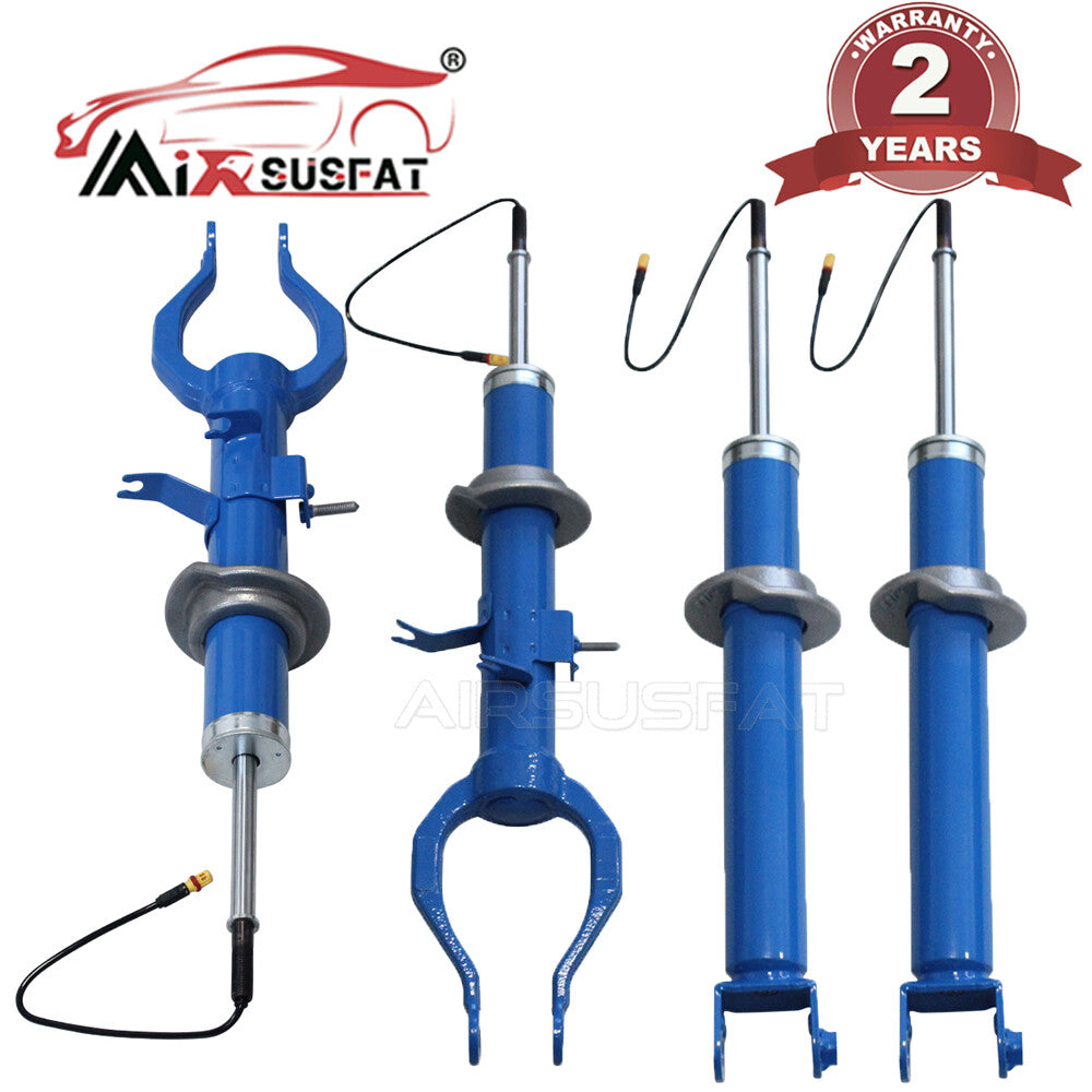 4X FRONTREAR LR SHOCK ABSORBERS for NISSAN GTR R35 SKYLINE 2009-2016 ELECTRIC