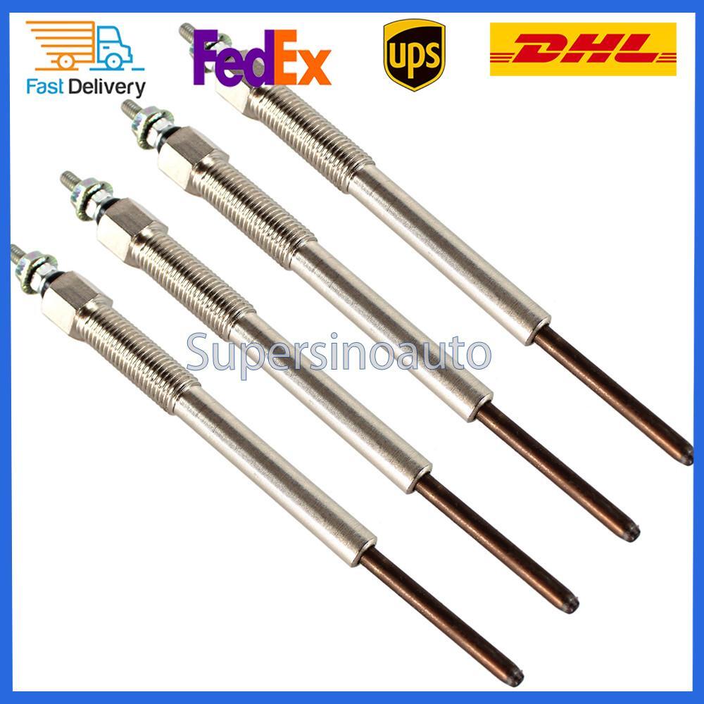 Diesel Set of 4 Glow Plugs 8976000960 for ISUZU NPR NQR NRR NPR-HD 4HK1 5.2L