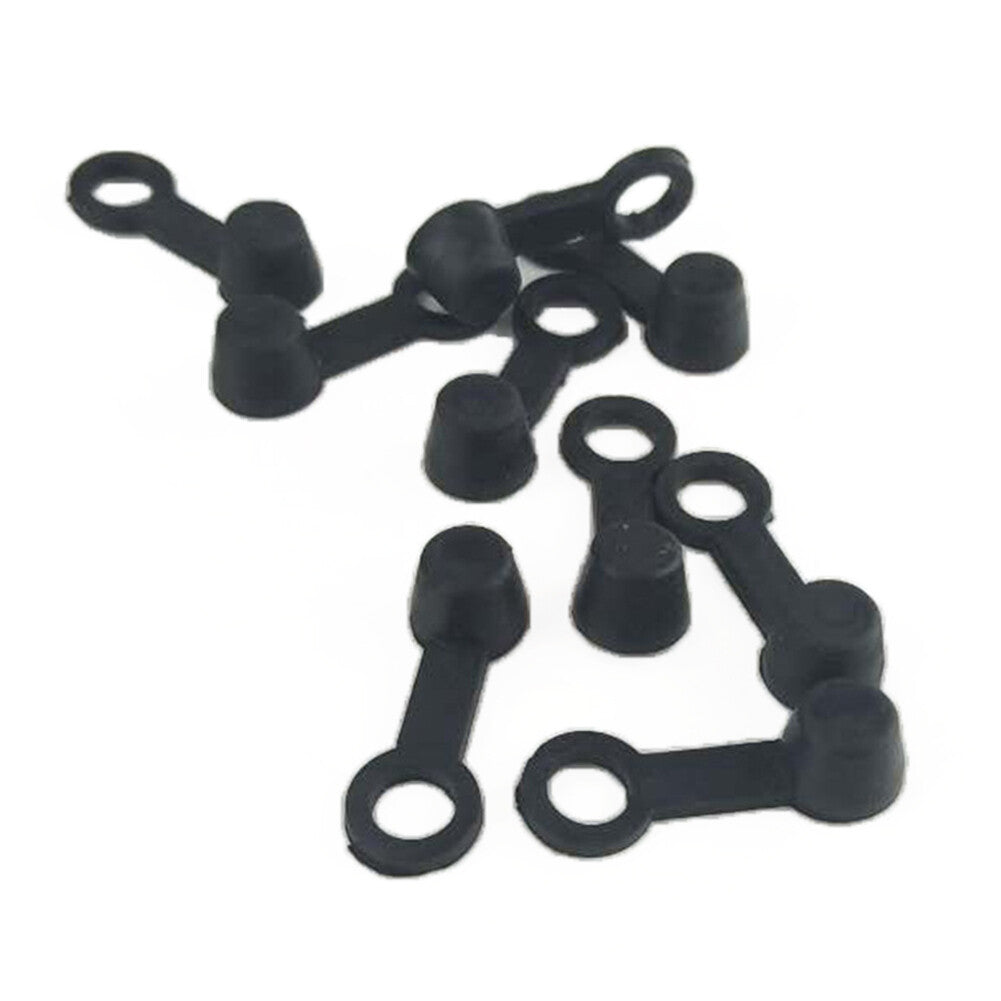 Brake Bleeder Screw Cap Lube Grease Nipple Oil Drain Tip Cover Motor 100pcs UK