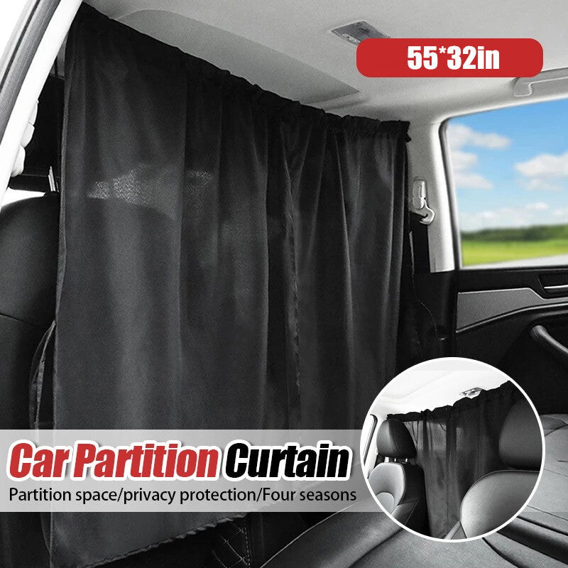 2pcs for Ford Car SUV Side Window Divider Curtains Privacy Travel Nap Sun Shade