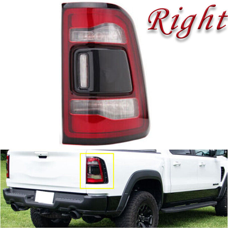 Passenger Side LED Tail Light Rear Brake Stop Lamp for Dodge for RAM 1500 2019-2022