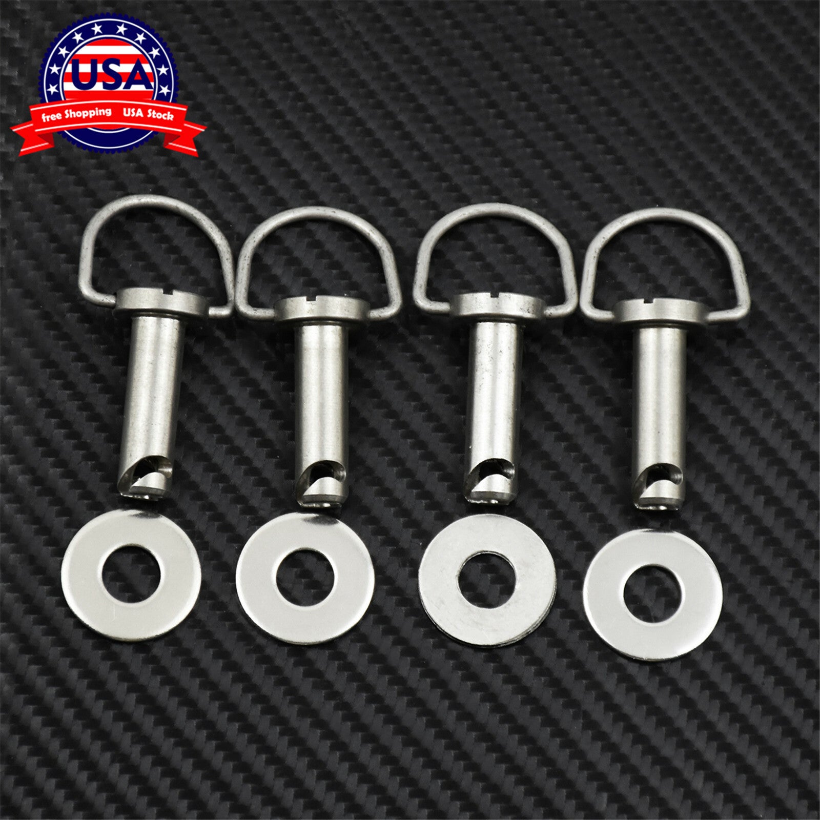 Saddlebag Mounting Pin Bolts Fit for Harley Touring Road King Limited Softail