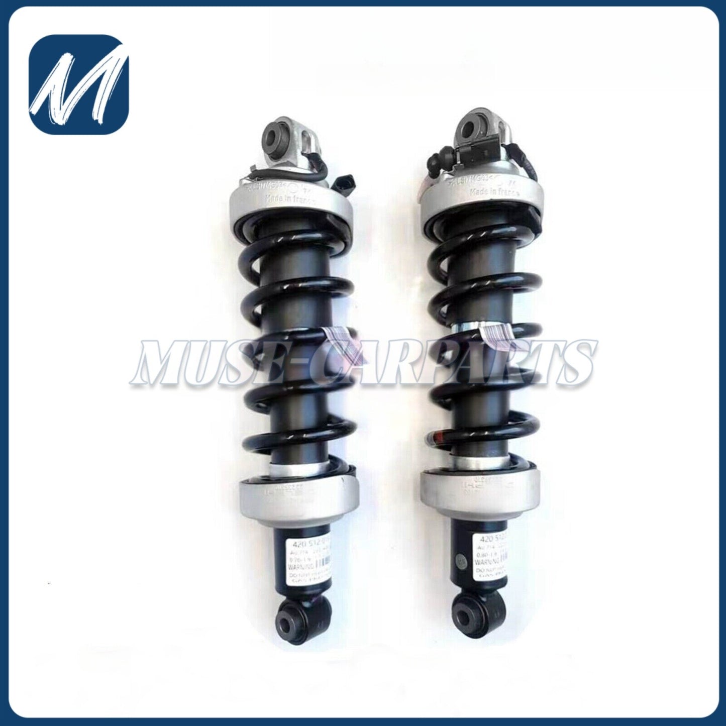 Pair Front Hydraulic Spring Shock Assys LH & RH Fit for Infiniti QX56 QX80 2011-2021