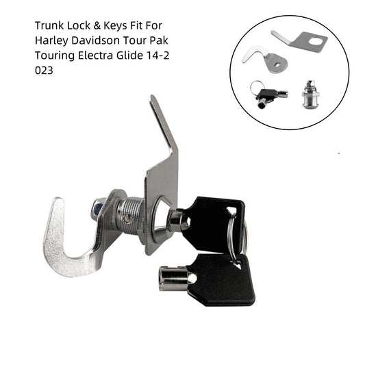 Keys Pack Trunk Lock for Harley Davidson Tour Pak Touring Electra Glide 1993-13