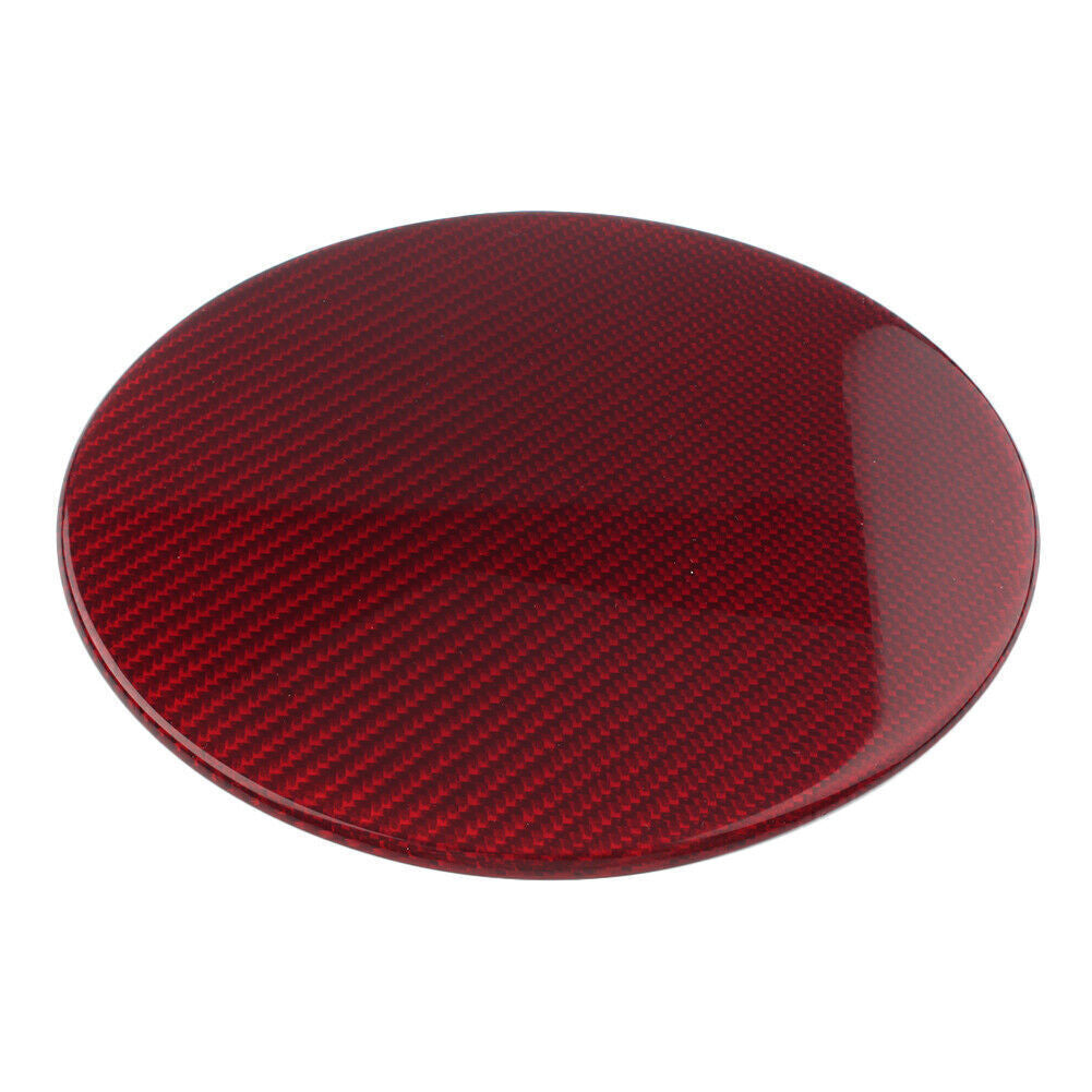 Oil Tank Cover Trim Red Carbon Fiber Fit for Toyota for Subaru BRZ FT86 GT86 Motor