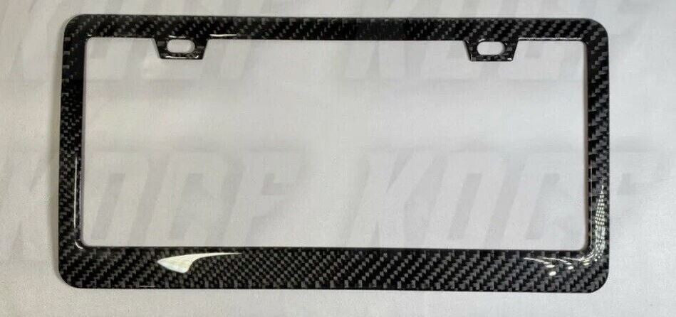Car license plate cover, frame cover, rear boot - 100% carbon fiber, suitable for Toyota .