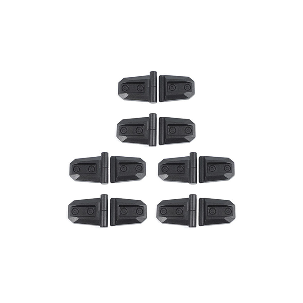 12¡Á Black ABS Engine Hood Door Hinge Protective Cover for Suzuki for Jimny 2019-2022
