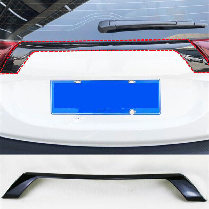for Mitsubishi Outlander 2016-2020 Black Rear Trunk Tail Door Cover Trim Replace