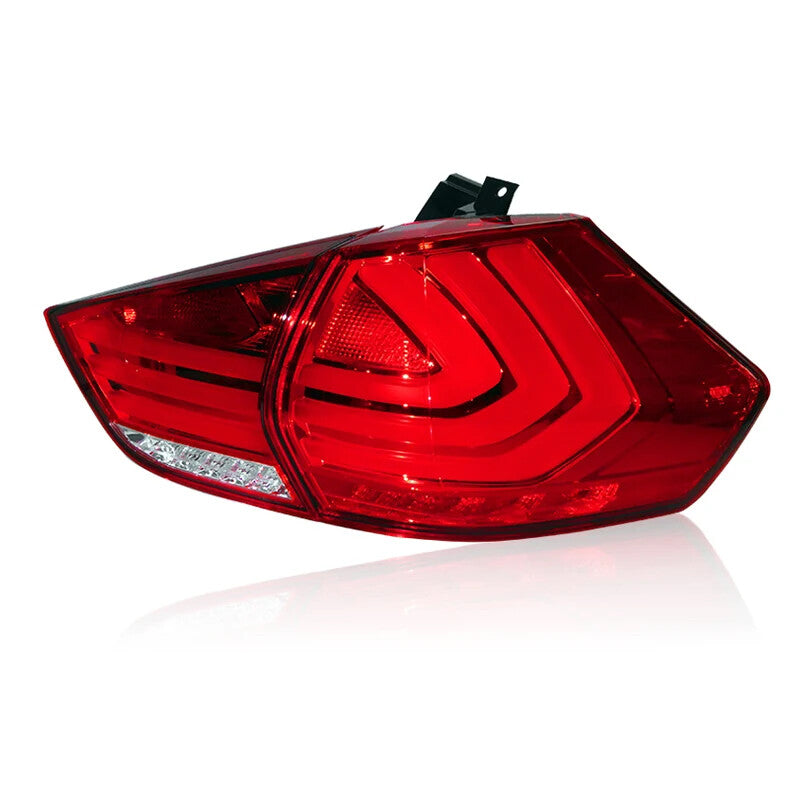 1 set of red LED taillight turn signals for Nissan X-trail T32 2014 - 2020