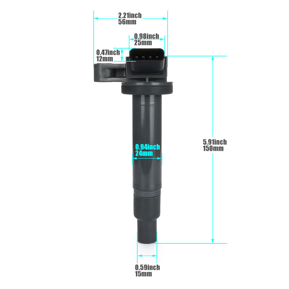 8PCS Ignition Coil for Toyota Tundra 2001-2009 4.7L V8 for Lexus 90919-02230 UF230