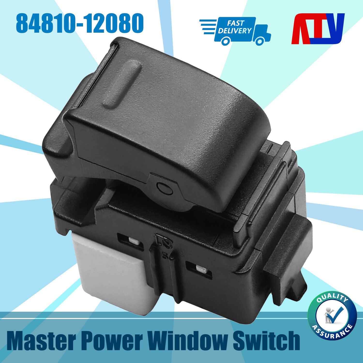 for Toyota 4Runner for Corolla Master Power Window Door Control Switch 84810-12080