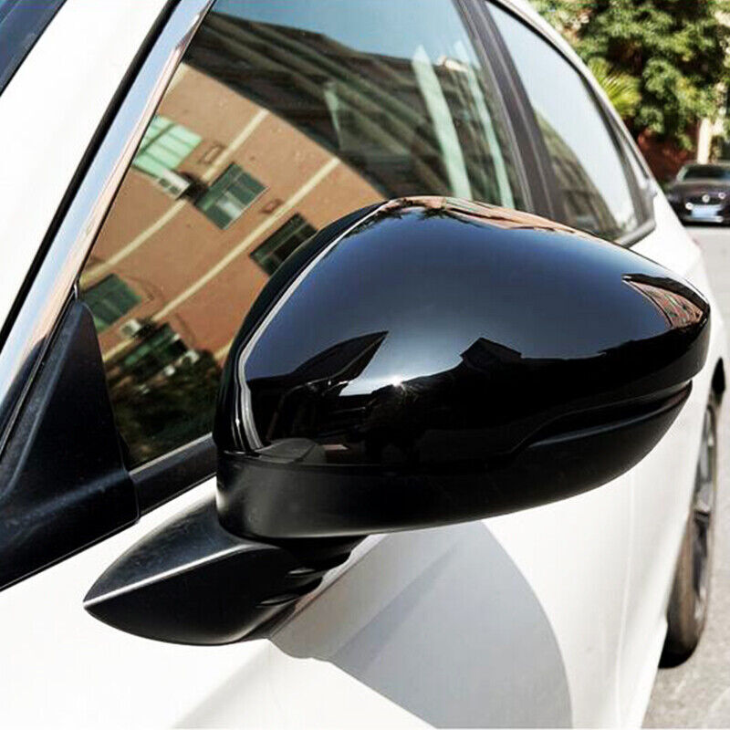 Pair Real Car Door Side Rearview Mirror Cover Cap Fit for Honda for Civic 11th 2022