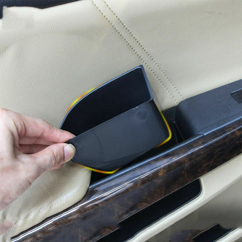 for Honda 8th Accord 2008-2012 Black Inner Door Storage Box Moulding Cover trim