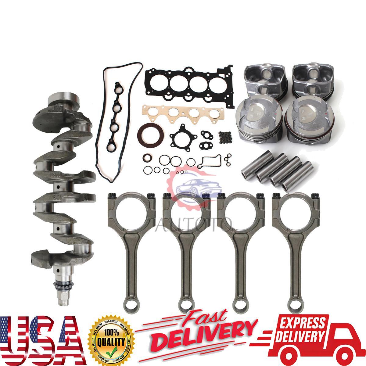 G4FD Engine Overhaul Rebuild Kit - Connecting Rod Crankshaft for Hyundai 12-19