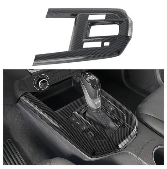 Carbon Fiber Gear Shift Panel Cover For 2024 for Isuzu D-Max Accessories Frame Trim