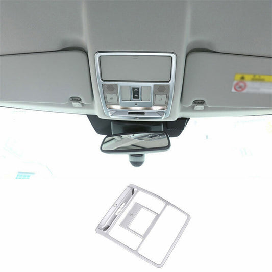 1PCS for Range Rover Evoque 2017-2022 Silver Front Reading Light Lamp Frame Trim