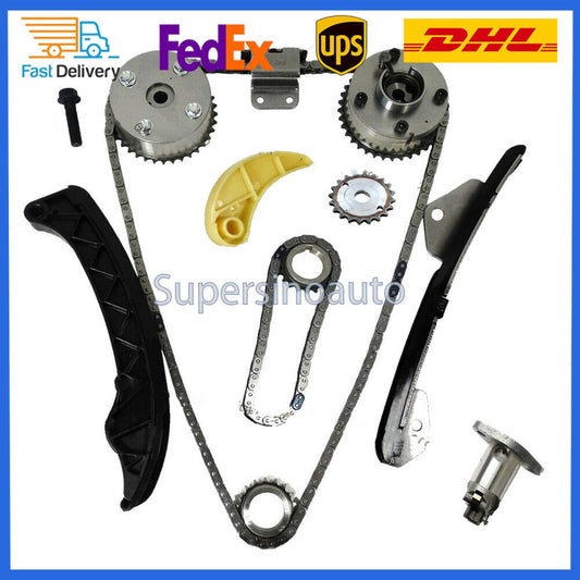 2 VVT TIMING CHAIN KIT for 1.8L for TOYOTA for COROLLA 09-15 MATRIX 09-13 PRIUS 1ZR 2ZR