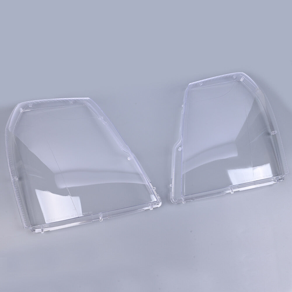 Left+Right Clear Headlight Lens Covers Replace For 2007-2014 for Cadillac for Escalade