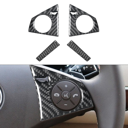 for Mercedes R-Class 2009-2012 4Pcs Steering Wheel Frame Type-B Trim Decor Cover
