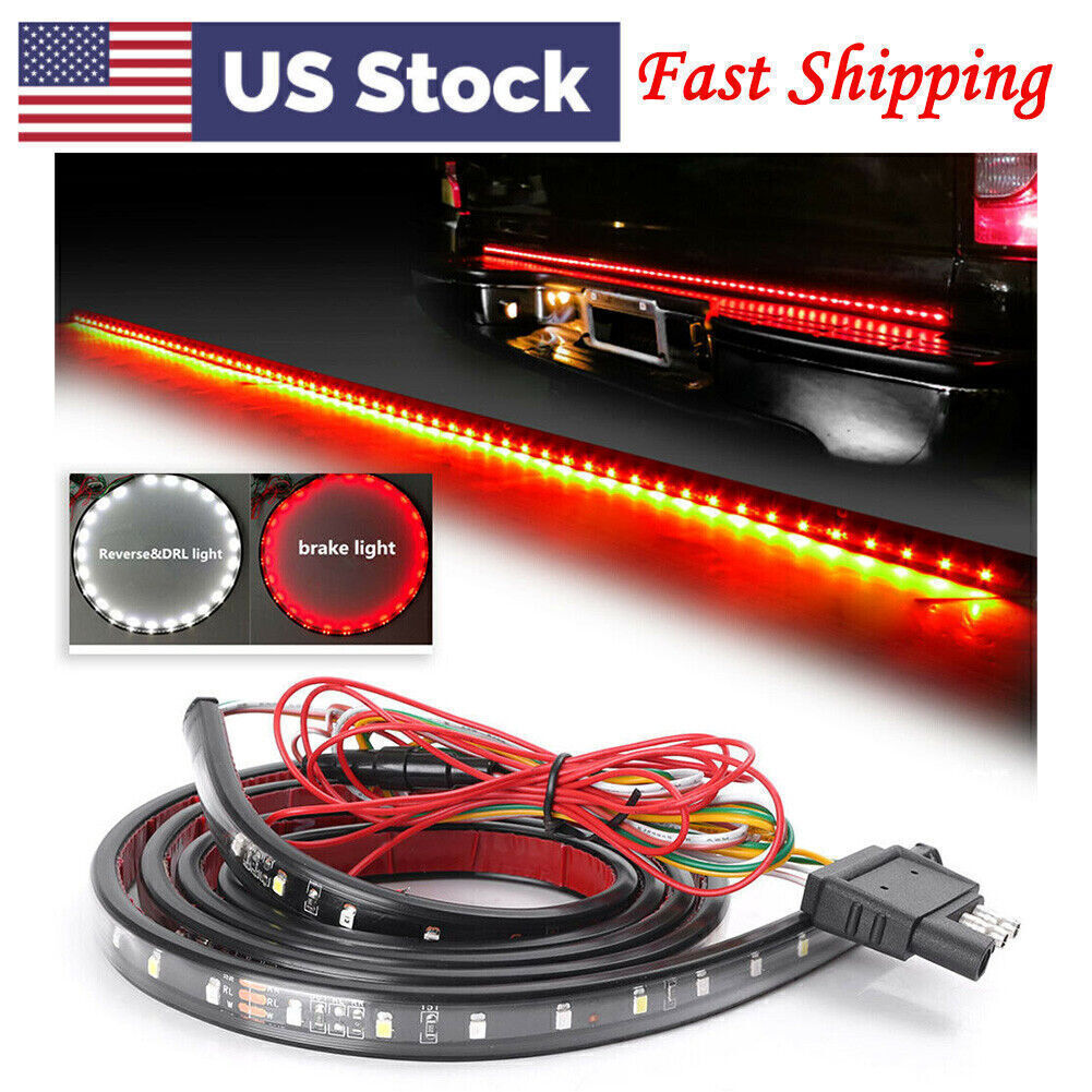 60 Truck Tailgate LED Light Brake Turn Signal Stop Tail Strip Lamp for Jeeps US