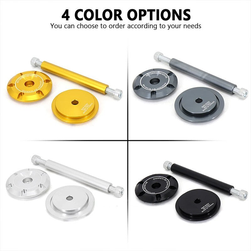 Rear Refit Wheel Fork Axle Cap Crash Pads Slider Protector for BMW R9T Four colo