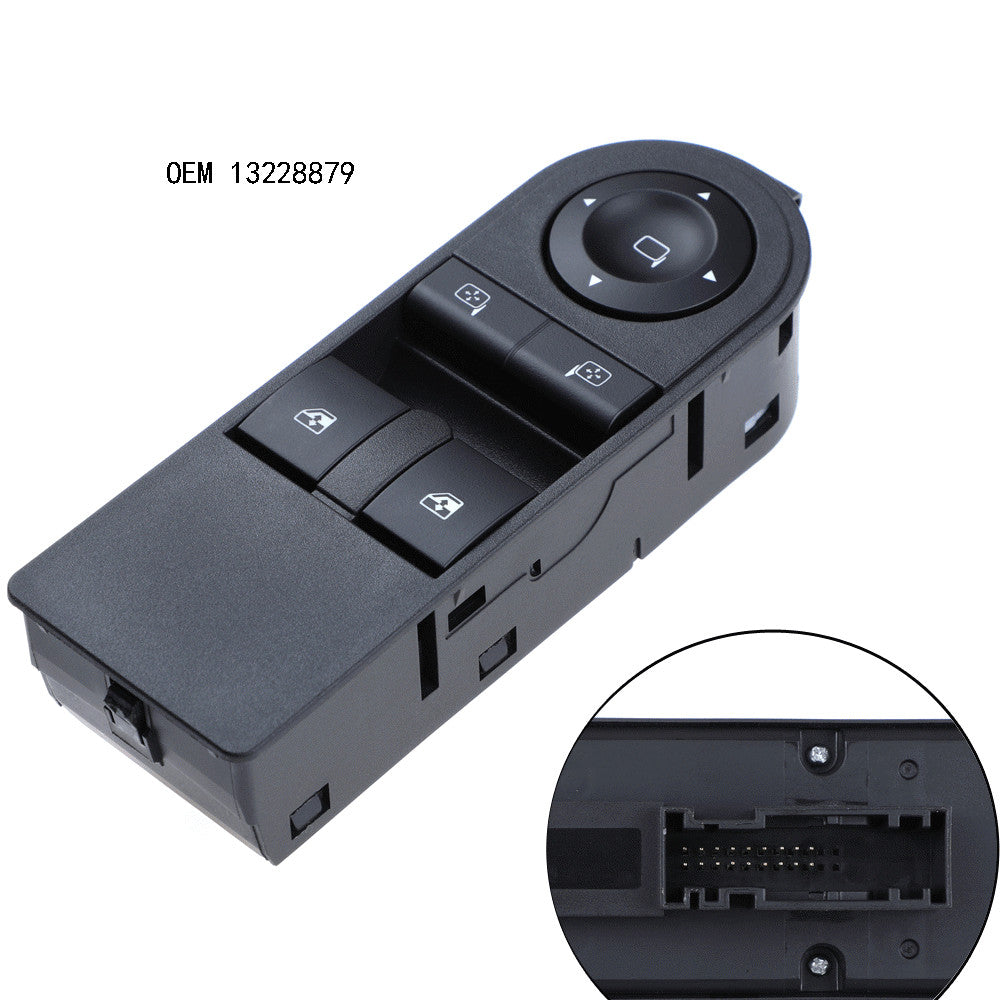 for VAUXHALL ASTRA H ZAFIRA B ELECTRIC FRONT WINDOW MIRROR SWITCH 13228879 PART