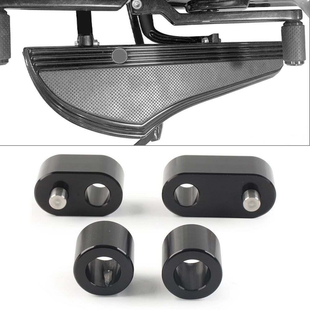 Driver Floorboard Spacer Extension Fit for Harley FLTRX Road Glide 2015-2021 Black