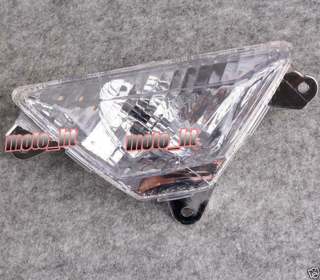 Front Turn Signal Light Indicator Clear Lens Cover for KAWASAKI ZX6R 13-14
