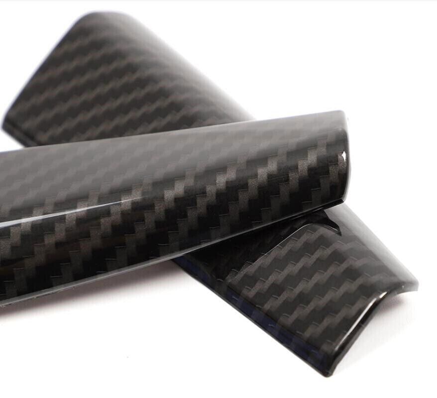 for BMW 5 Series 2014-17 ABS Carbon Fiber Middle Console Navigation Cover Trims
