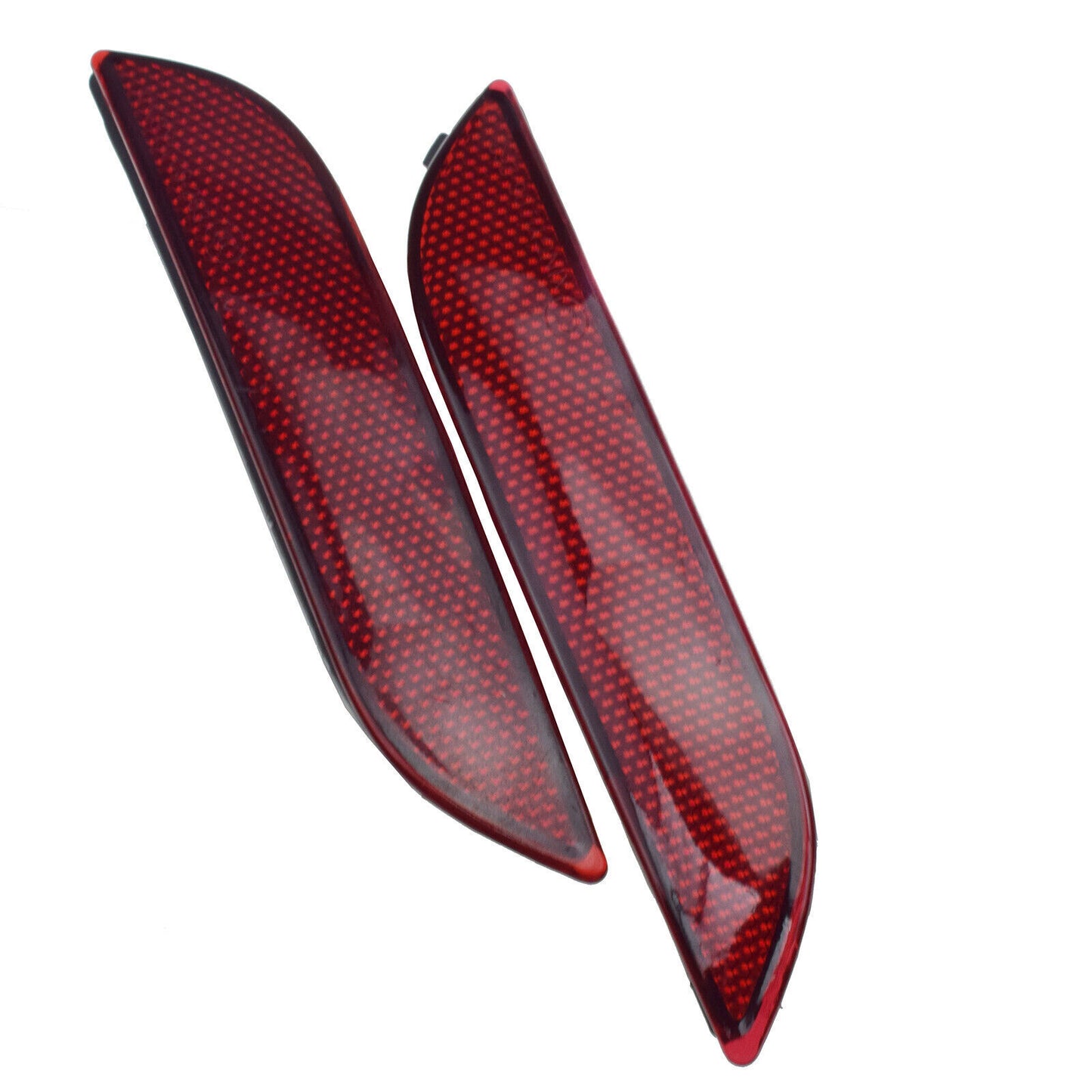 for Toyota for Camry 18-20 A Pair Rear Bumper Reflector Red Lens Cover Left Right