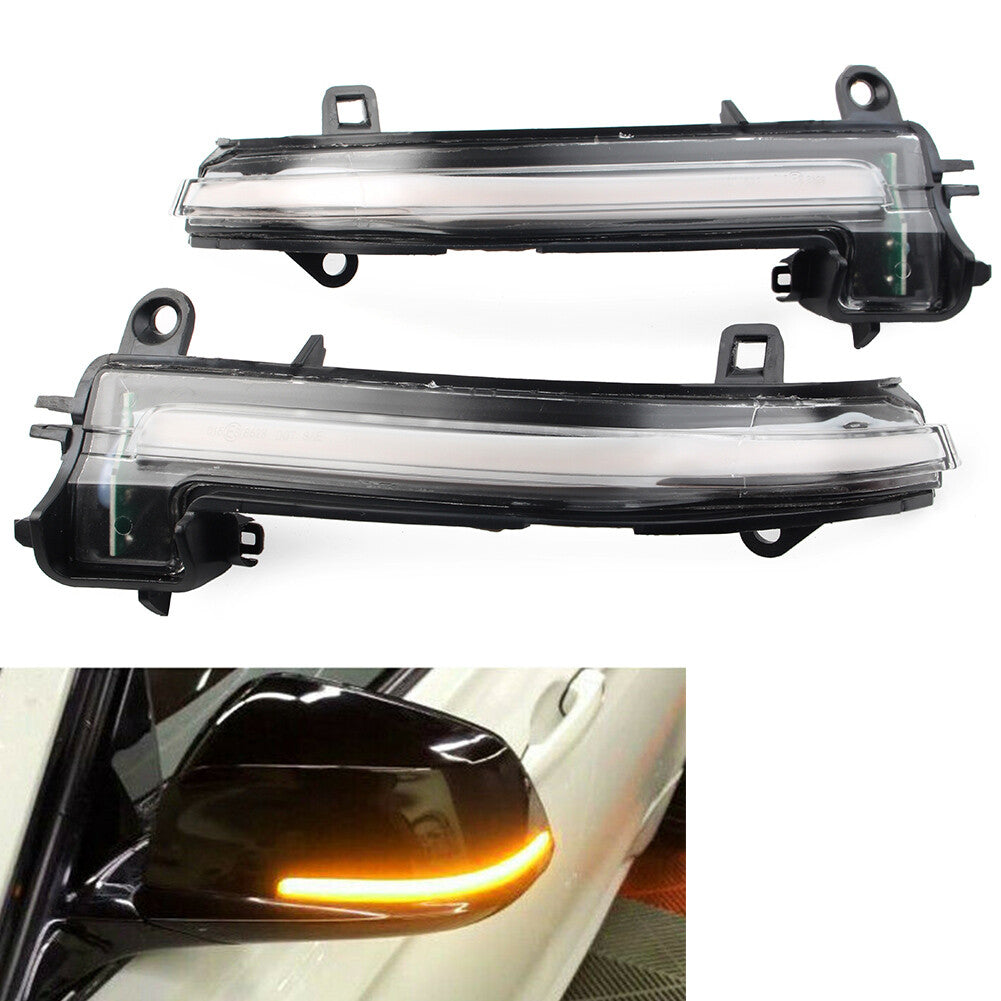 1 Pair Dynamic Turn Signal Mirror Sequential Light for BMW F20 F30 F33 F34 F32