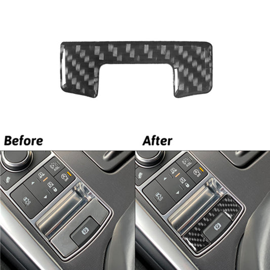 1X Carbon Fibre Parking Button Trim For Land for Range Rover Sport 2014-2017