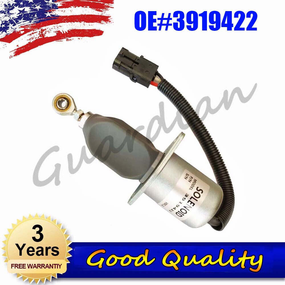 1x Fuel Shut off Solenoid 3919422 New Replacement For C B 5.9L 8.3L