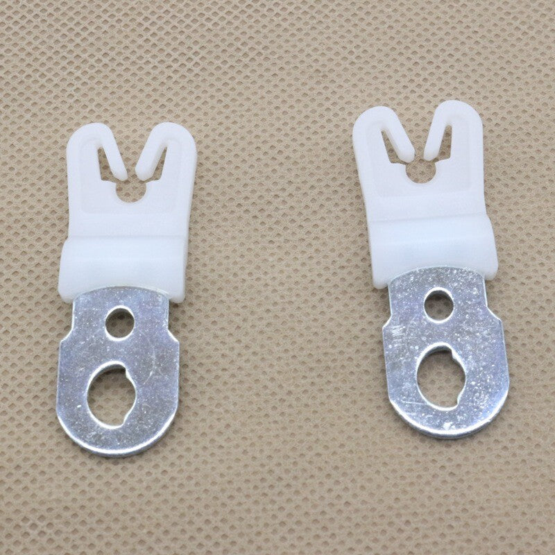 2 pieces of hardware for the front passenger door lock claw lever lock of for Ford YL3Z1521970AB
