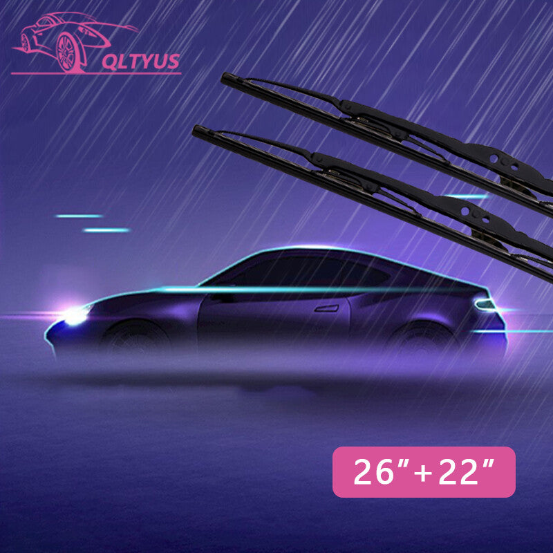All Season 26 + 22 Wiper Blades size Windshield Front Right Left SET OF 2