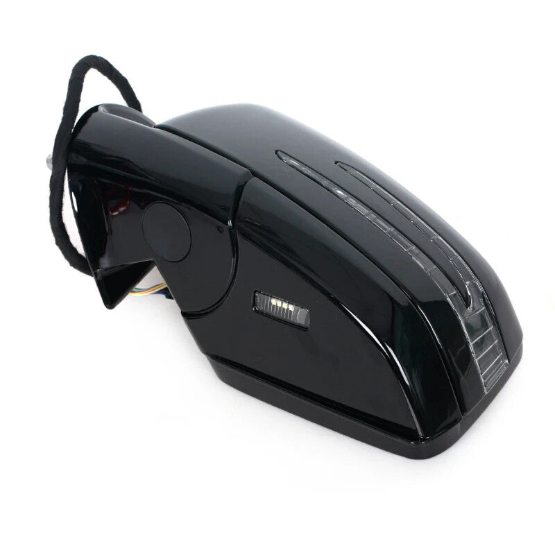 1 Pair Rear View Side Mirror Black for Mercedes Benz W164 X164 ML GL 2005-2011