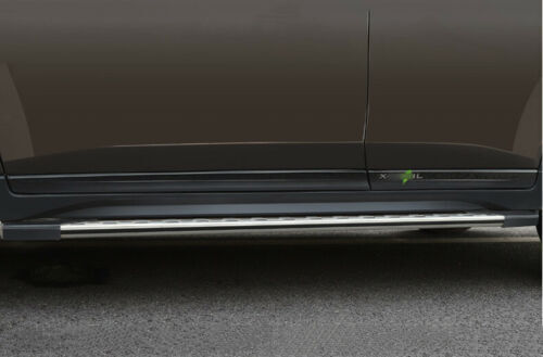 for Nissan Rogue 2014-2020 Black Steel Side Door Body Guard Molding Strips Cover