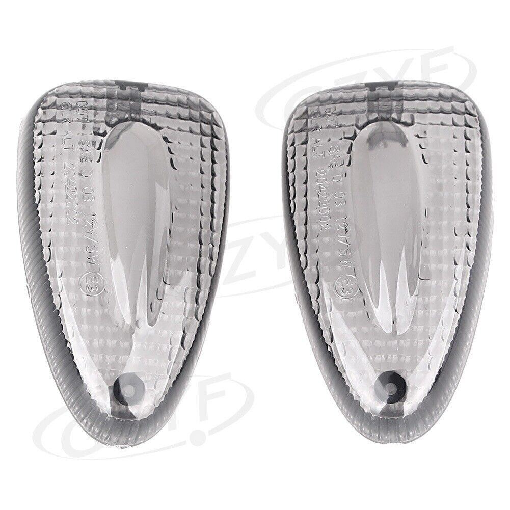 Pair Front Turn Signal Light Lens Cover Fit for BMW R1200GS K1200RS 2004-2005