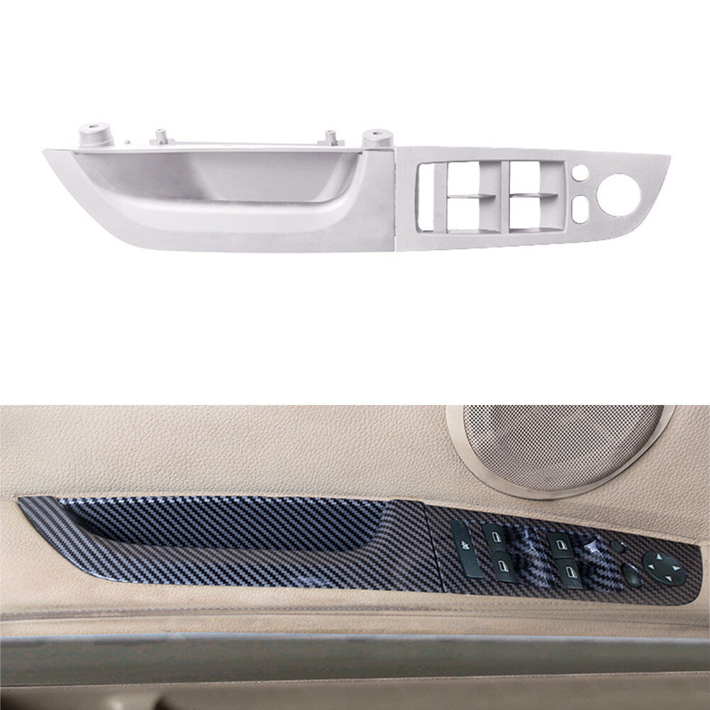 Inner Window Lift Panel Switch Cover Fit for BMW 3 Series E90 2005-2012 Gray LHD ne